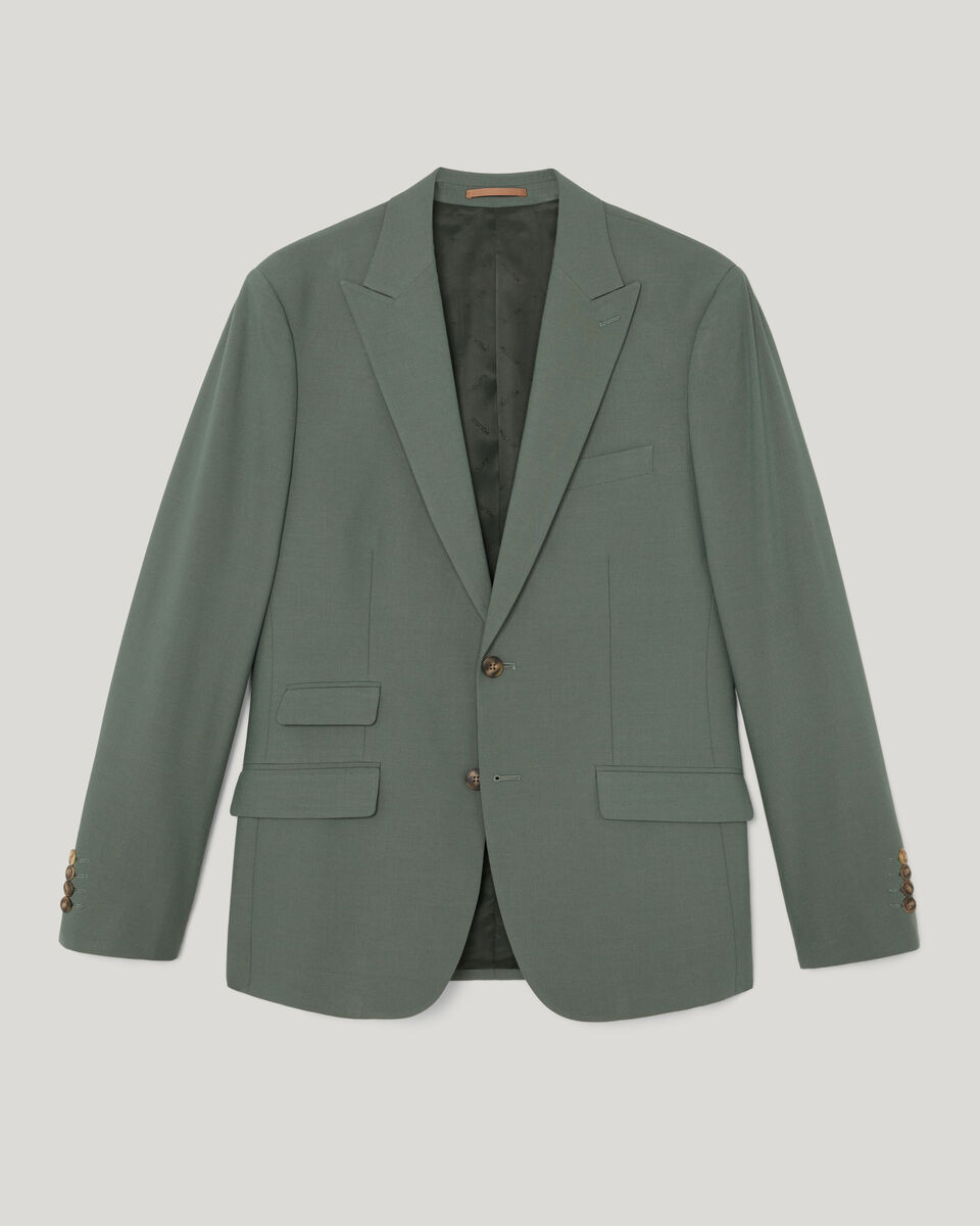 Single Breasted Tailored Jacket, Sage, hi-res